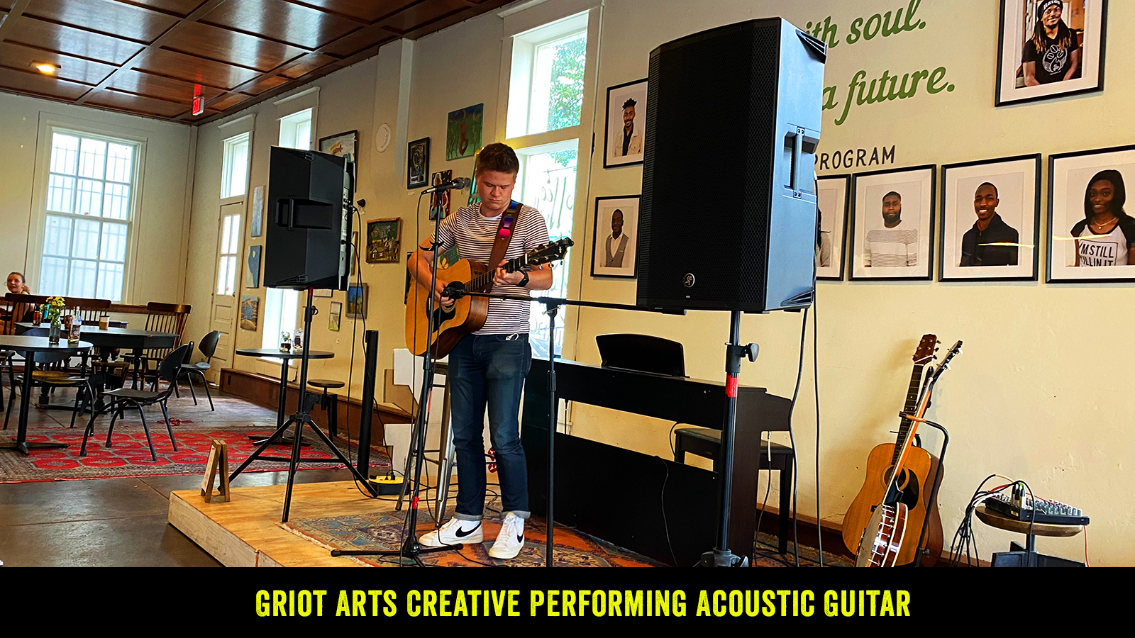 Griot Arts Creative Performing Acoustic Guitar